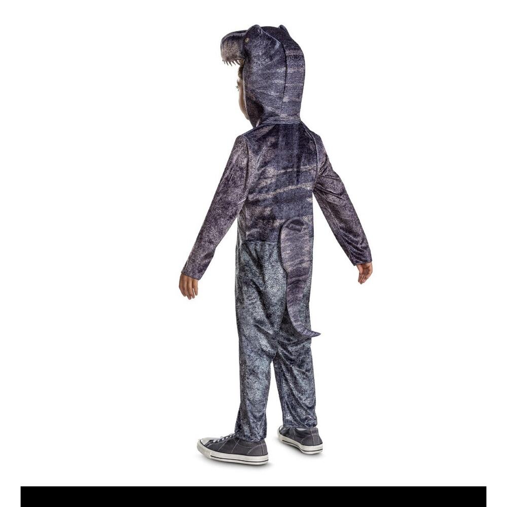 Boys' Jurassic World T-Rex Saga Classic Costume Jumpsuit Med (7/8) - Picture 3 of 5